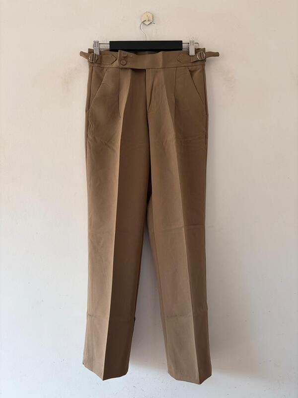 Toffee brown gurkha pants