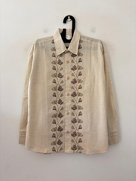 Stemline embroidered shirt