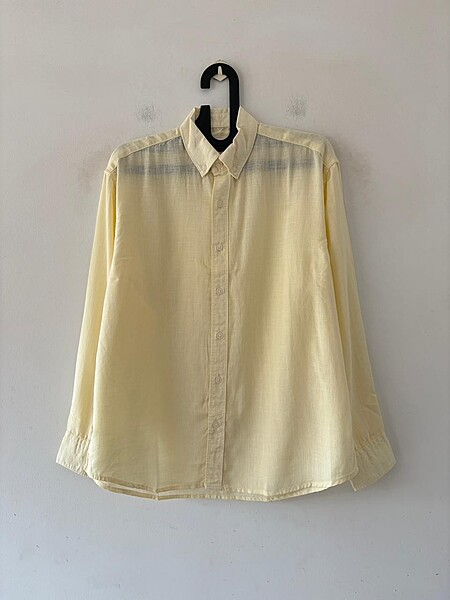Lemon crest linen shirt