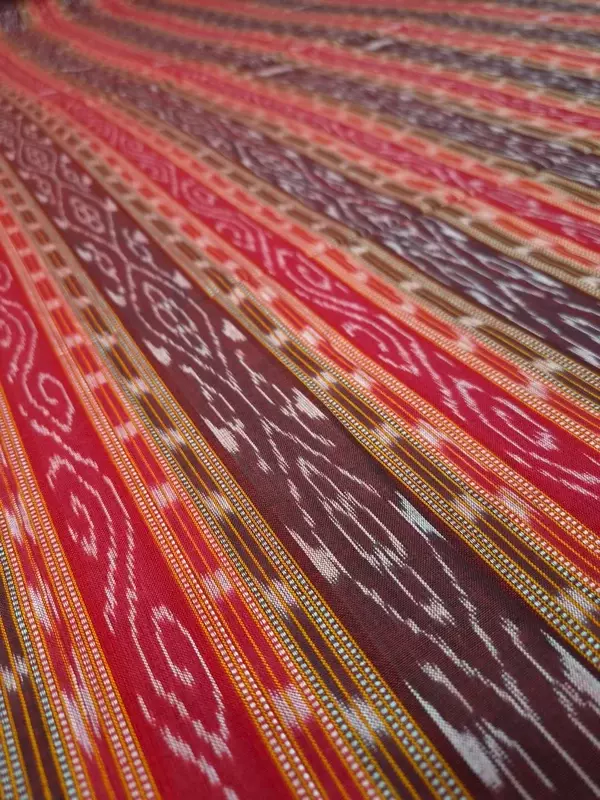 Colour Danti Fabric-Red