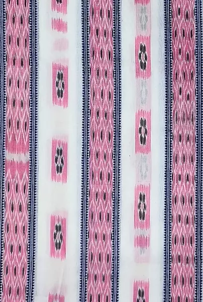Box Kangala Maniabandha Fabric-White~pink