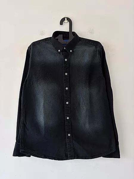 Ash faded denim shirt