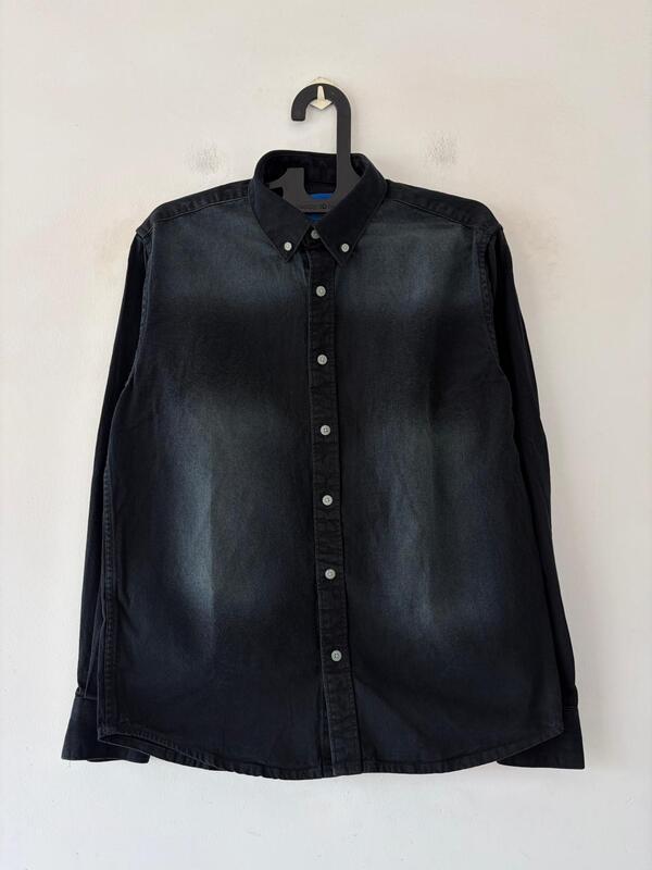 Ash faded denim shirt
