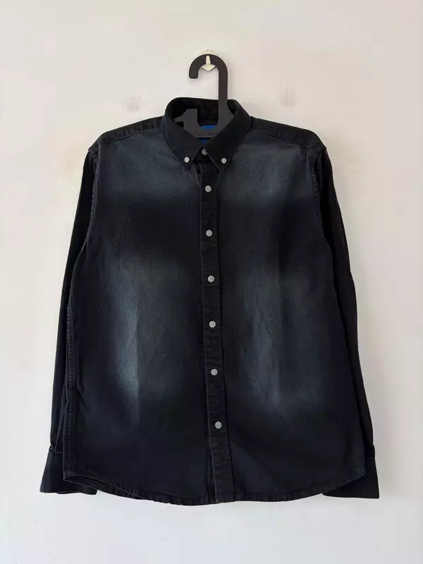 Ash faded denim shirt