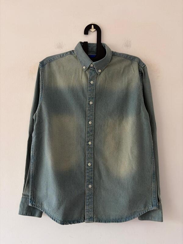 Moss faded denim shirt