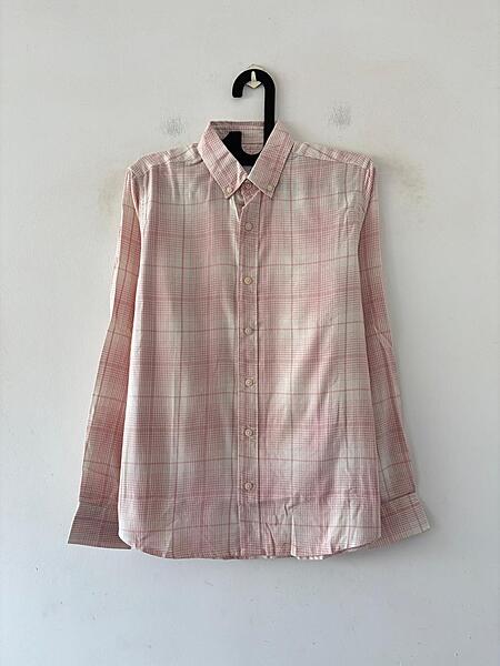 Blush pink & ivory flannels