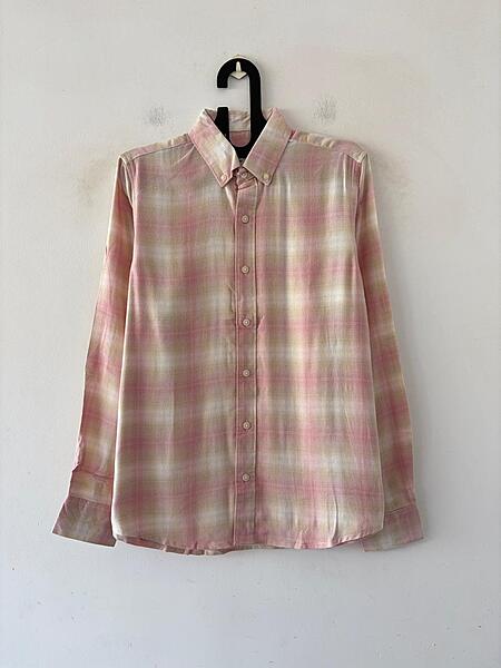 Rose haze & cream fade flannels