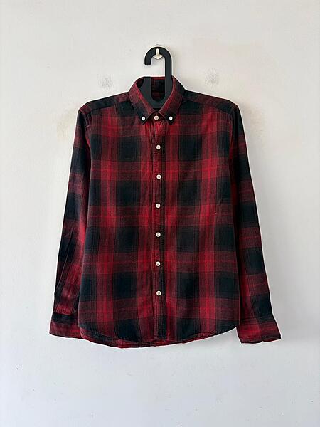 Ruby red & shadow flannels