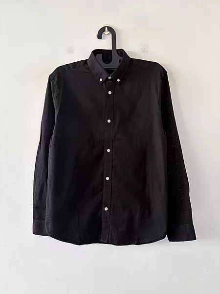 Noir mist linen shirt