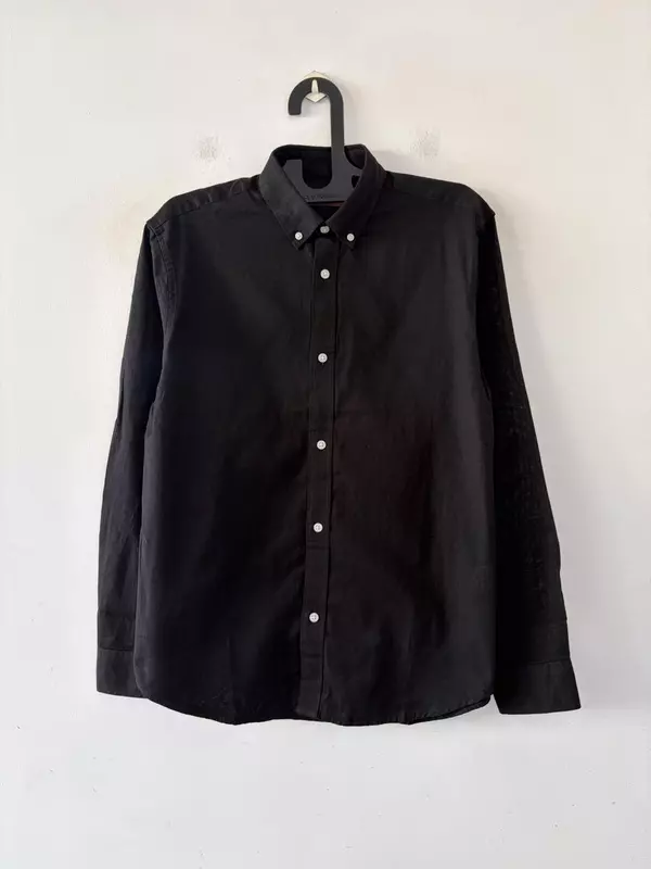 Noir mist linen shirt