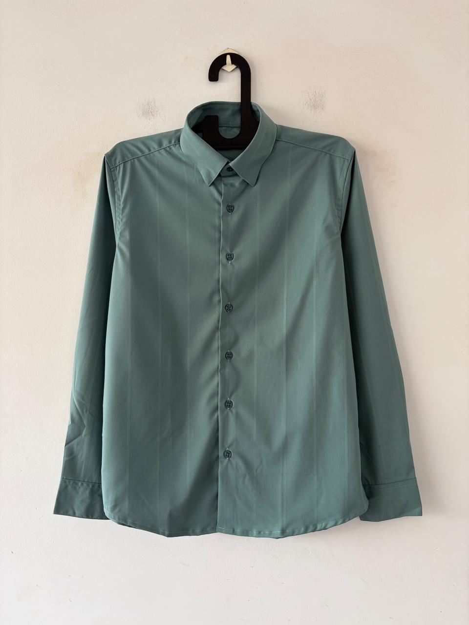 Aqua self-designer shirt