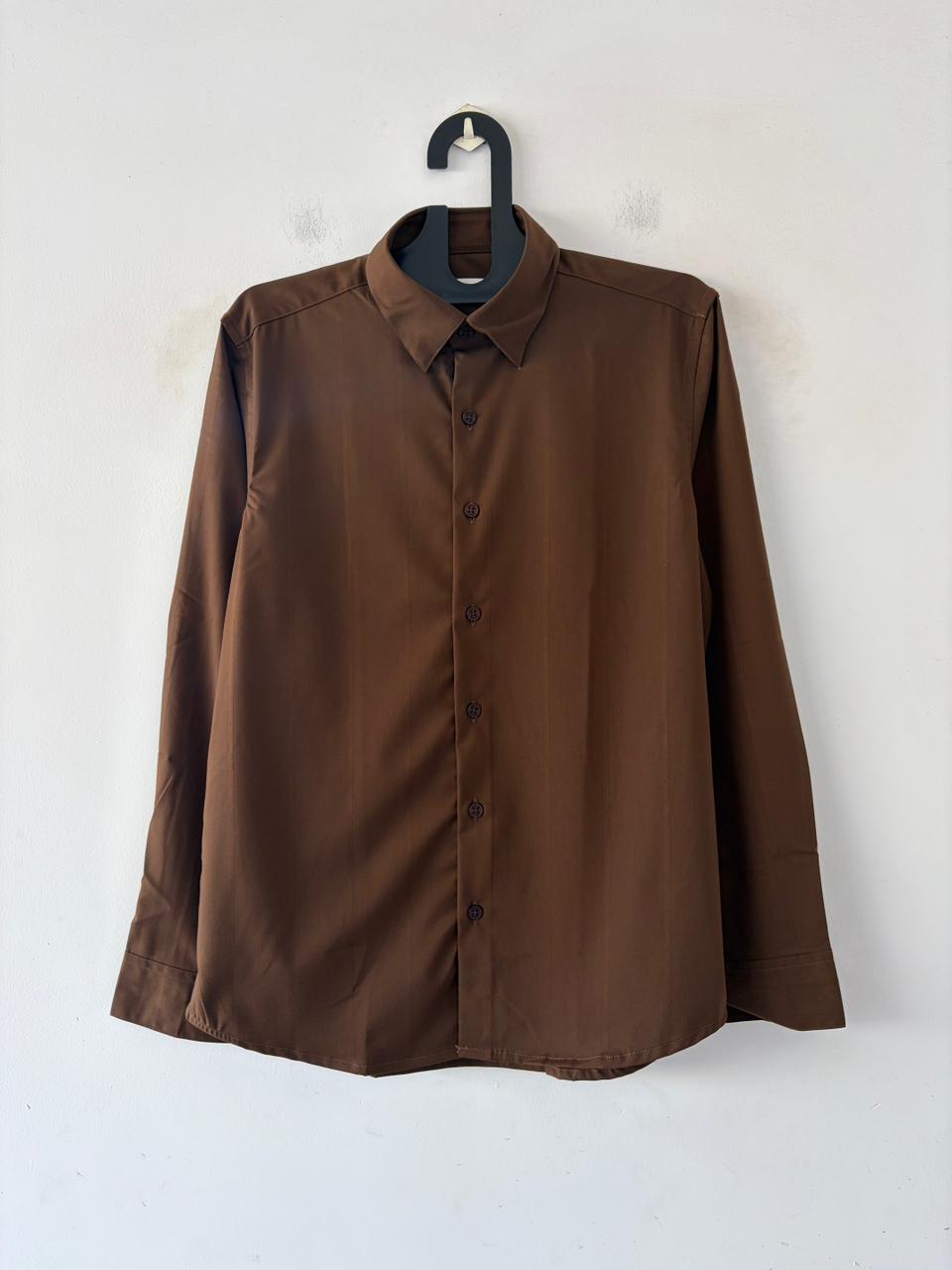 Chocolate self-designer shirt