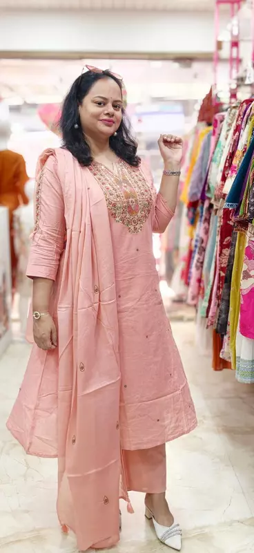 Kurta Pant Dupatta Set