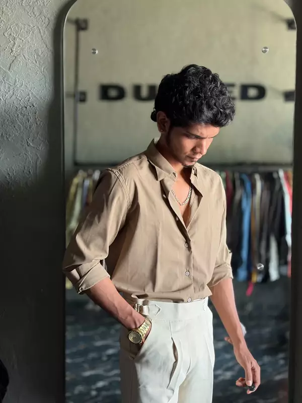 Sand self-designer shirt