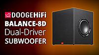 DoogeHiFi BALANCE-8D Dual-Driver Subwoofer