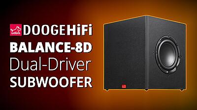 DoogeHiFi BALANCE-8D Dual-Driver Subwoofer DoogeHiFi BALANCE-8D Dual-Driver Subwoofer