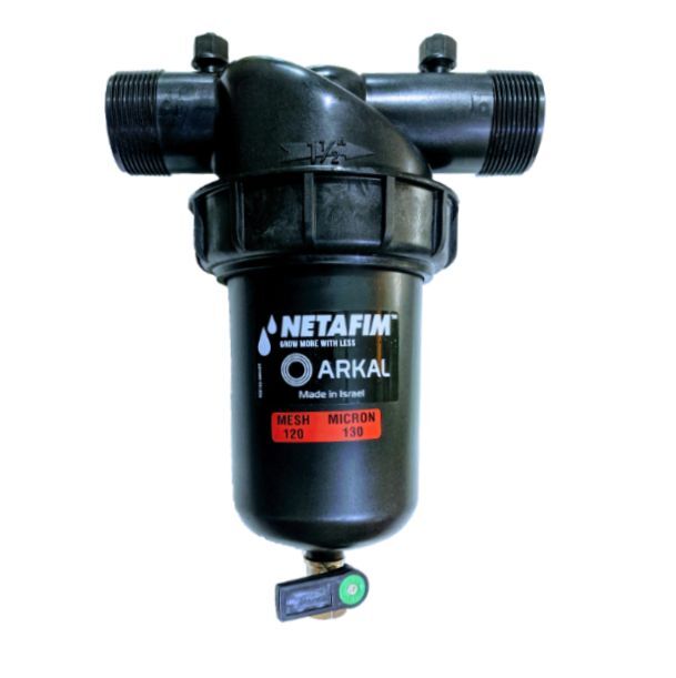 ARKAL 1" FILTER+VALVE 120 MESH(SHORT)