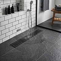 Palo Shower Drain Channel SS-304 (Black)