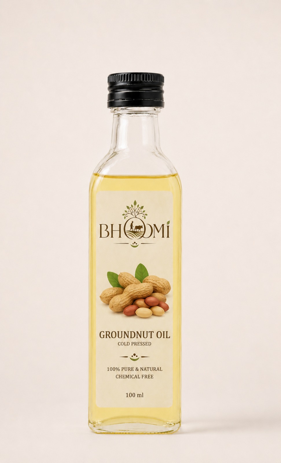 Cold-Pressed Groundnut Oil