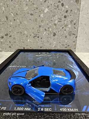 Zenvo Die Cast Car Frame