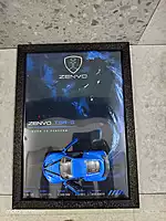 Zenvo Die Cast Car Frame