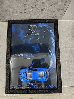 Zenvo Die Cast Car Frame