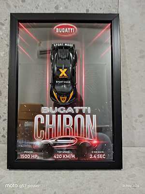 Bugatti Chiron Die Cast Frame