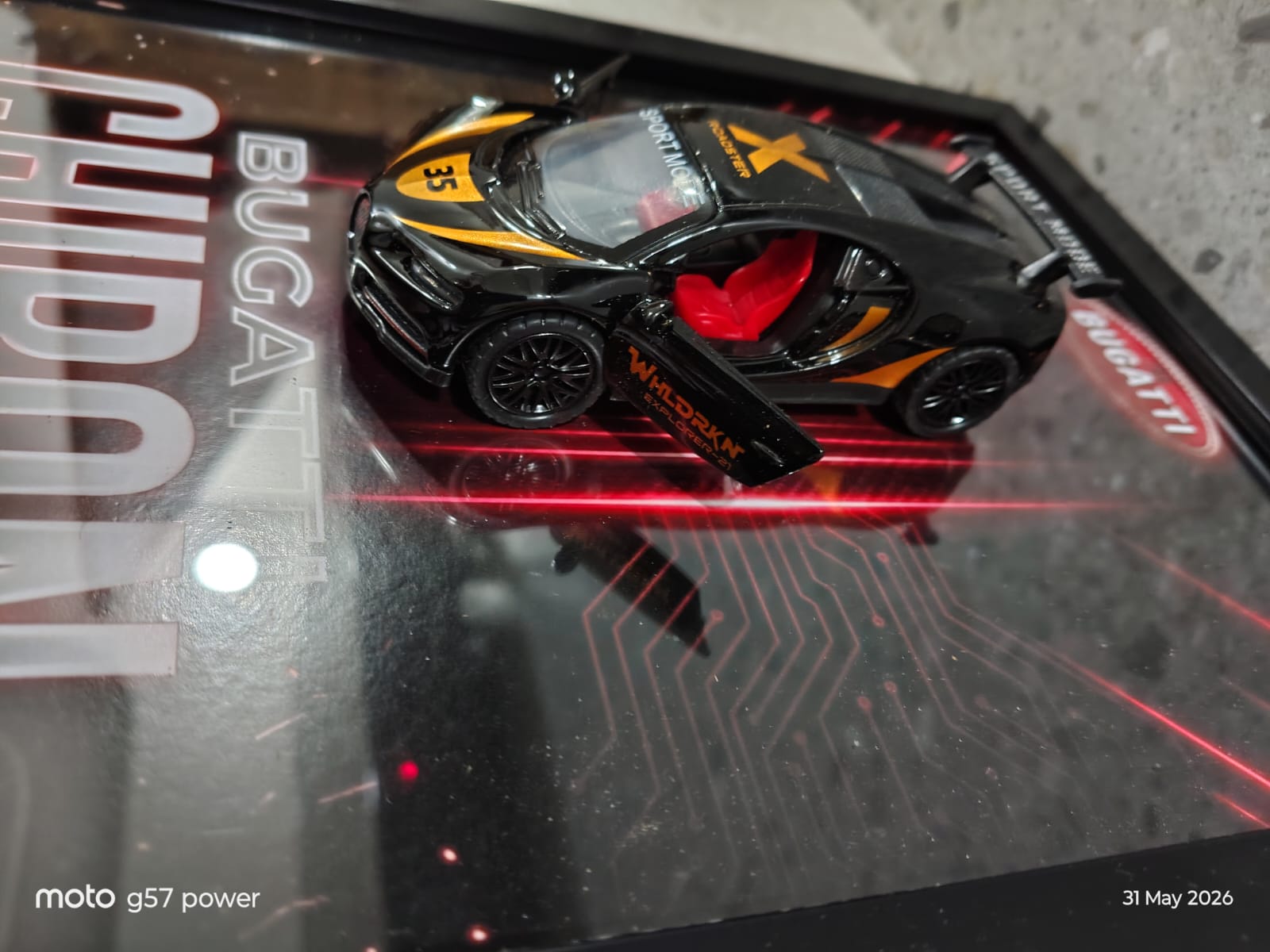 Bugatti Chiron Die Cast Frame