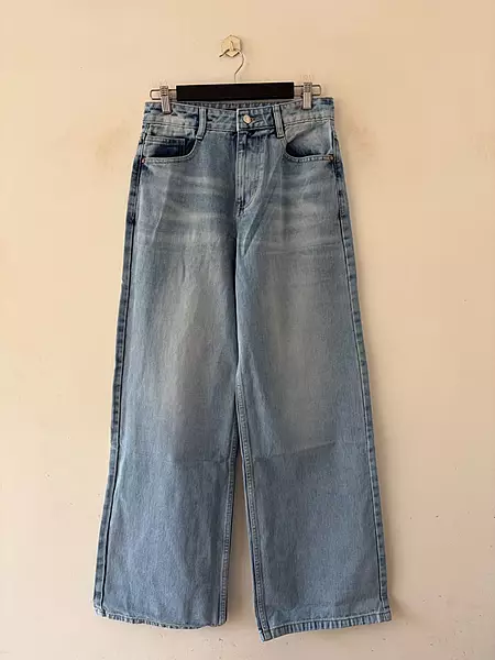 Mistwave blue baggy jeans