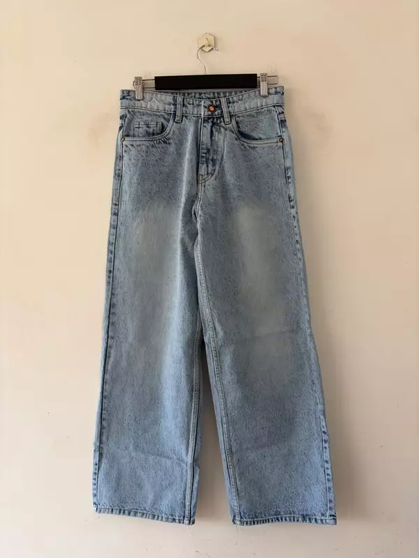 Frost light baggy jeans
