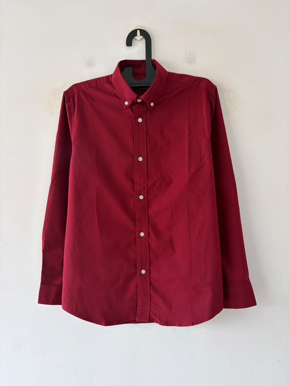 Cherry red oxford shirt