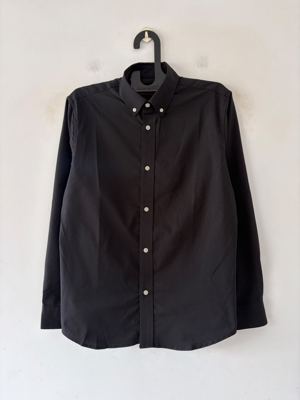 True black oxford shirt