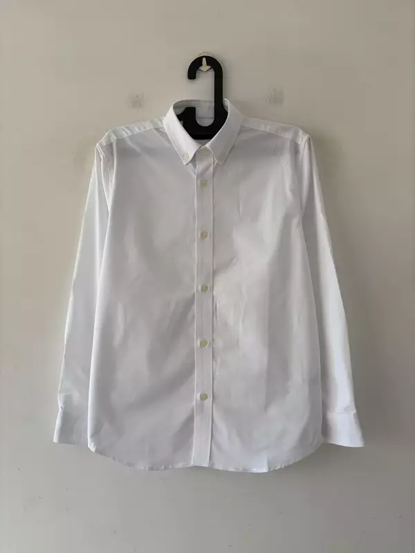Pearl white oxford shirt
