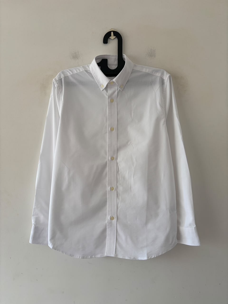 Pearl white oxford shirt