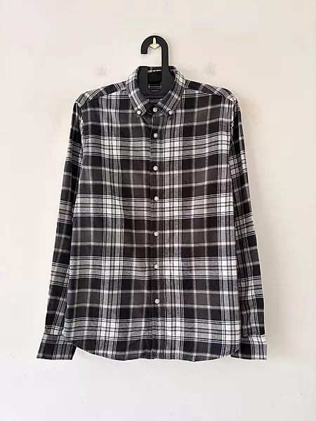 Graphite black & pearl flannels