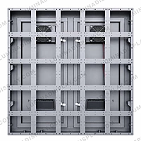 Grey V2 MS GI outdoor P6 LED cabinet 960 x 960 mm for 192 x 192 modules, with fans – Lumina
