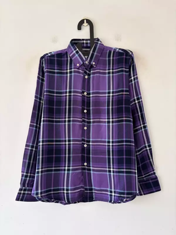 Orchid purple & midnight flannels