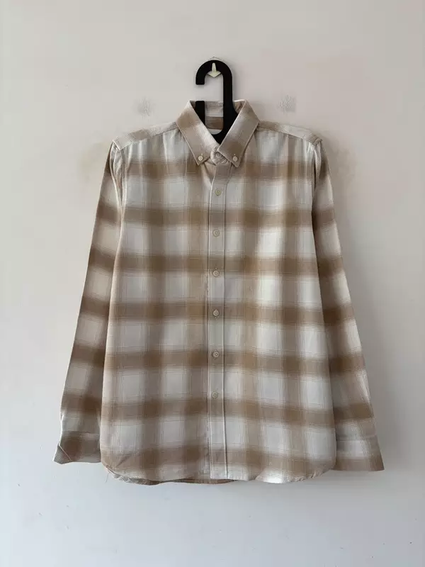 Cream beige & dune flannels