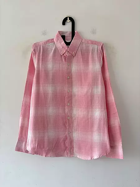 Rose pink & pearl flannels