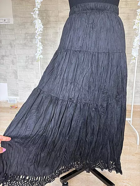 Suede Skirt