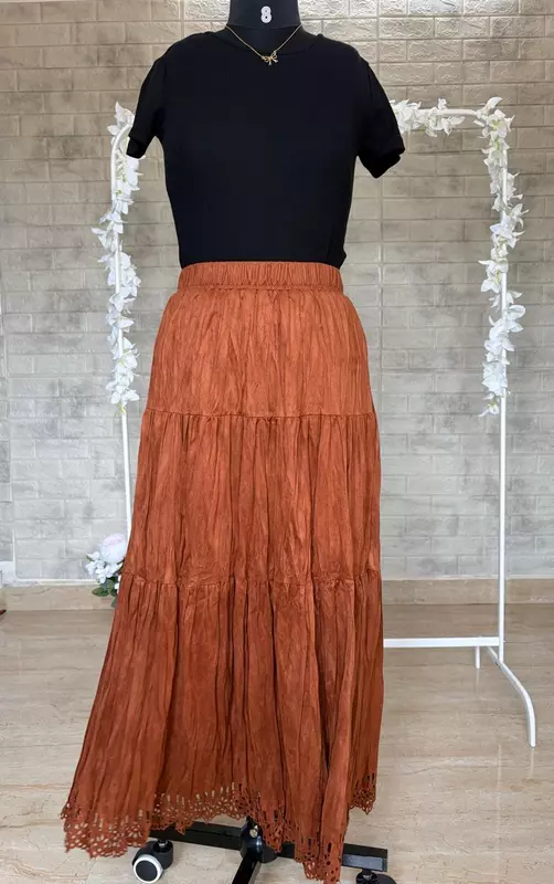 Suede Skirt