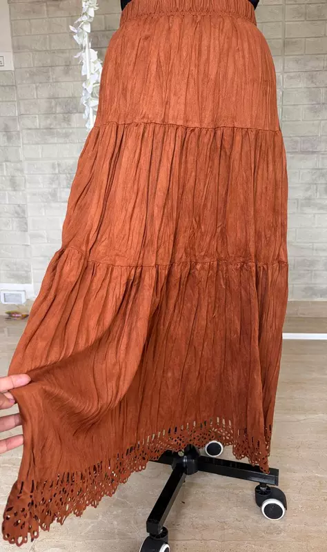 Suede Skirt