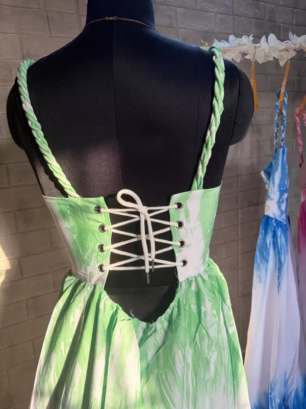 Serene Splash Maxi