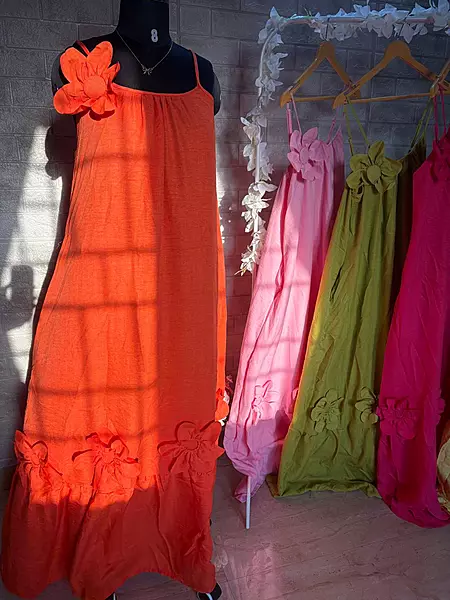 3D Flower Maxi