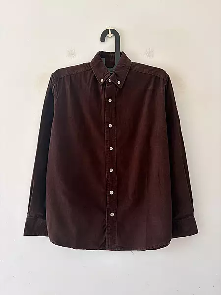 Chocolate corduroy shirt