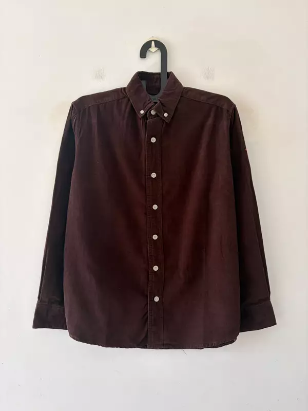 Chocolate corduroy shirt