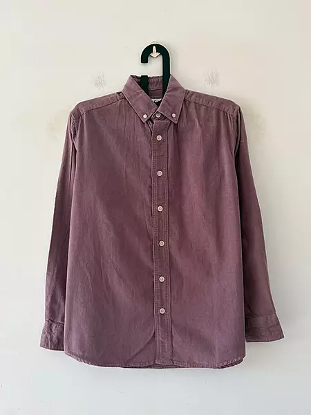 Dusty mauve corduroy shirt