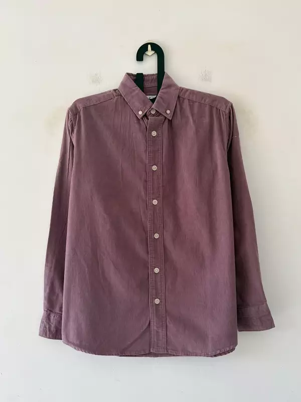 Dusty mauve corduroy shirt