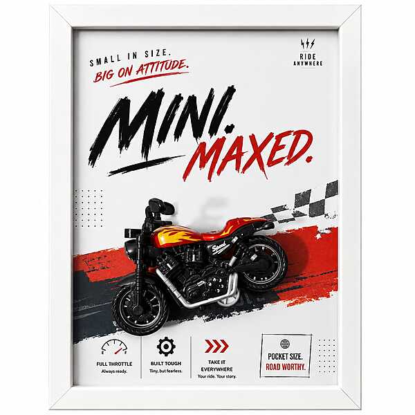 Smart Bike Die Cast Frame-2