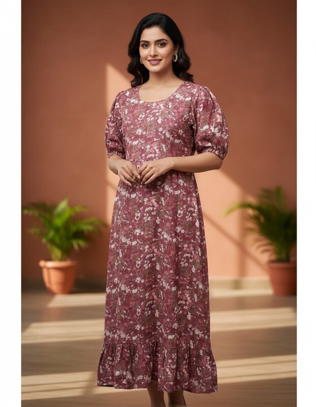 SHAILAJA FEEDING FROCK MODEL NIGHTIES